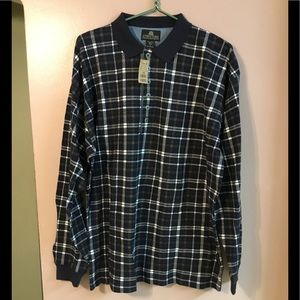 Men's structure polo , lg , new w/tags